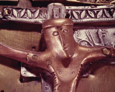 Bell Shrine Known as the Corp Naomh, Templecross, County Westmeath, 10th & 15th Century (detail) by Celtic